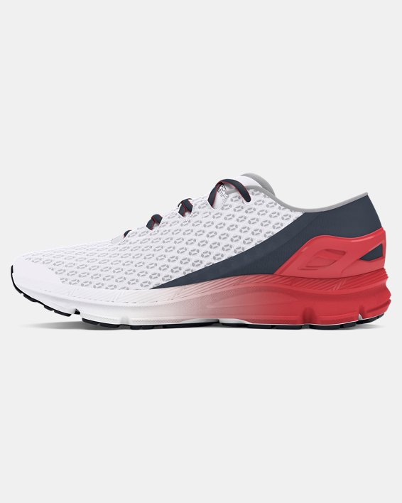 Unisex UA SpeedForm® Gemini Running Shoes, White, pdpMainDesktop image number 1